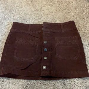corduroy skirt
